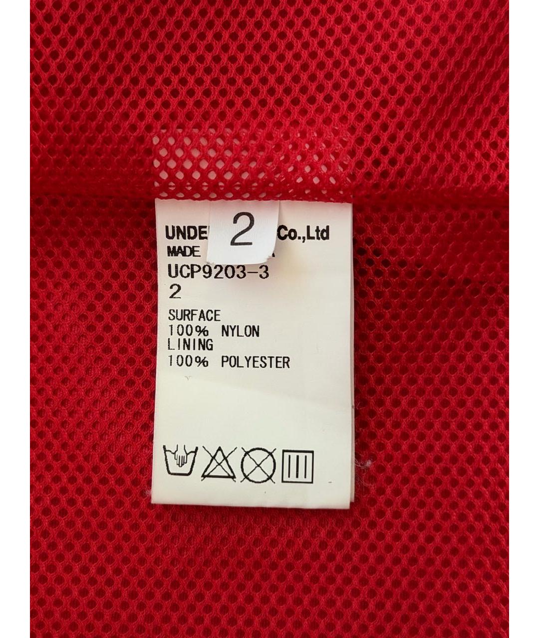 UNDERCOVER Красная полиэстеровая куртка, фото 8