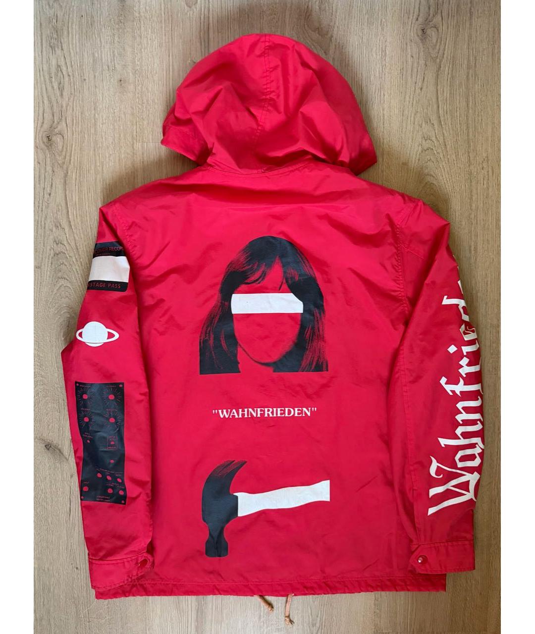 UNDERCOVER Красная полиэстеровая куртка, фото 2