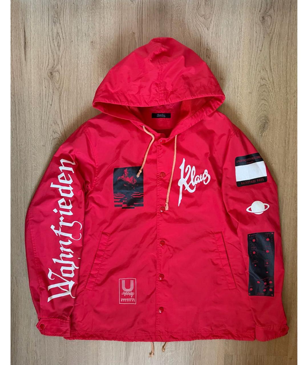 UNDERCOVER Красная полиэстеровая куртка, фото 9