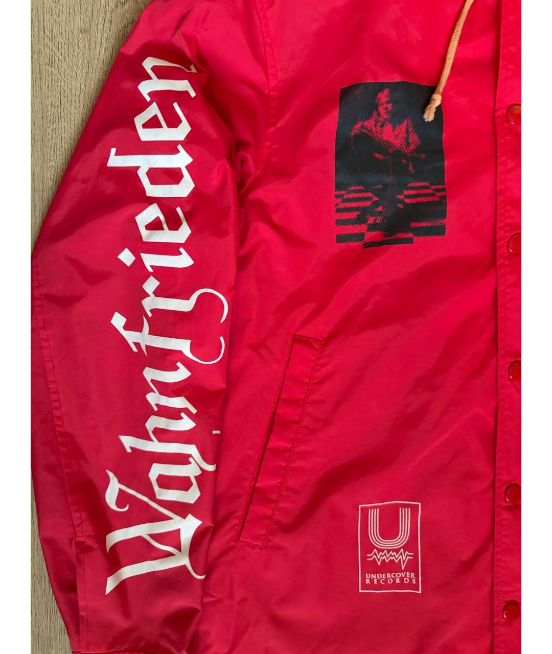 UNDERCOVER Красная полиэстеровая куртка, фото 4