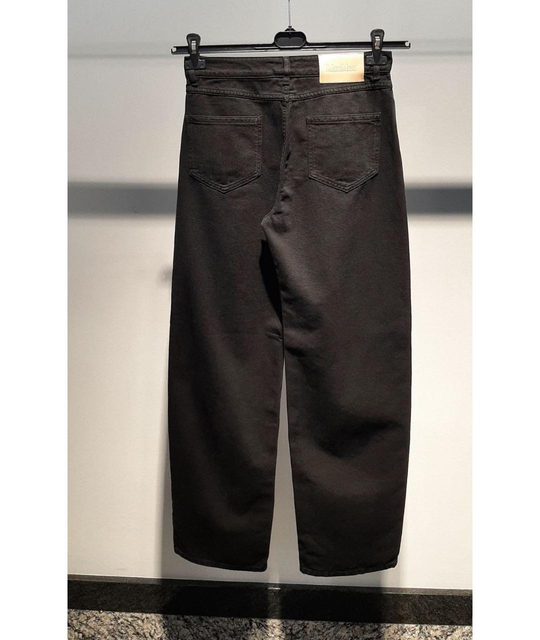 MAX MARA STUDIO Хлопковые прямые джинсы, фото 2