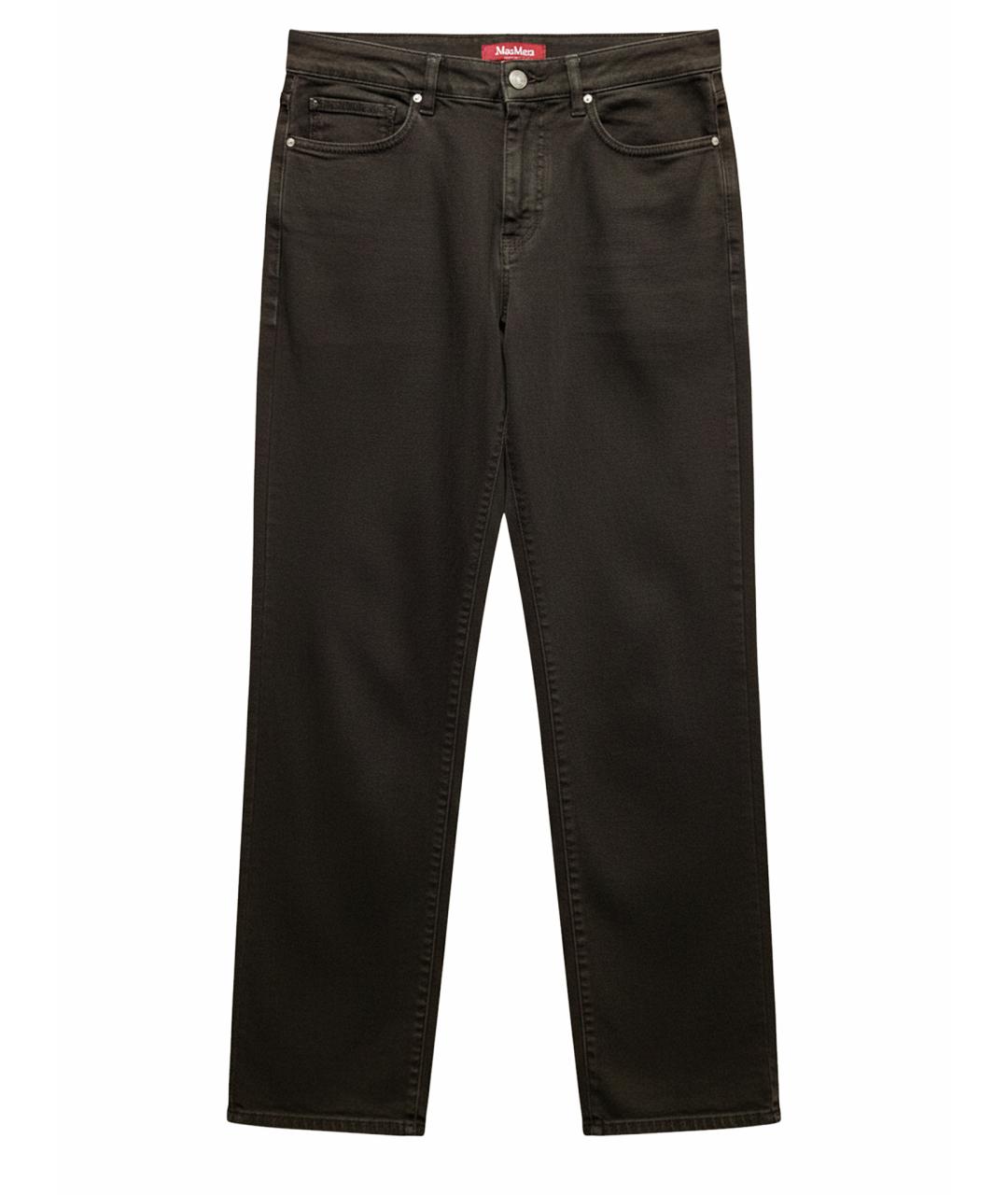 MAX MARA STUDIO Хлопковые прямые джинсы, фото 1