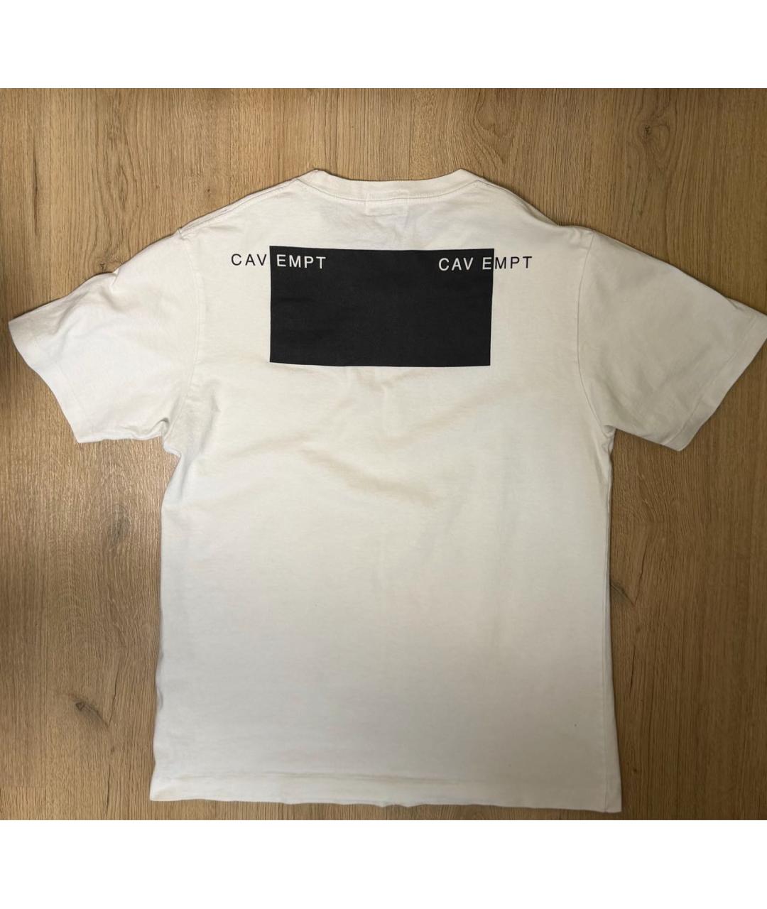 CAV EMPT Белая хлопковая футболка, фото 2