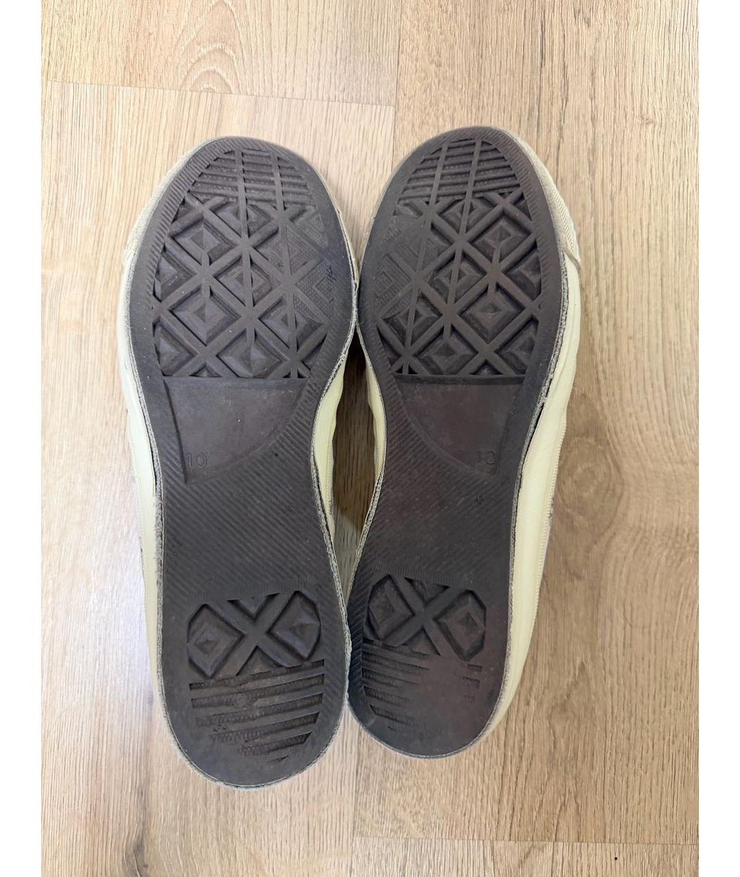 UNDERCOVER Белые текстильные низкие кроссовки / кеды, фото 5