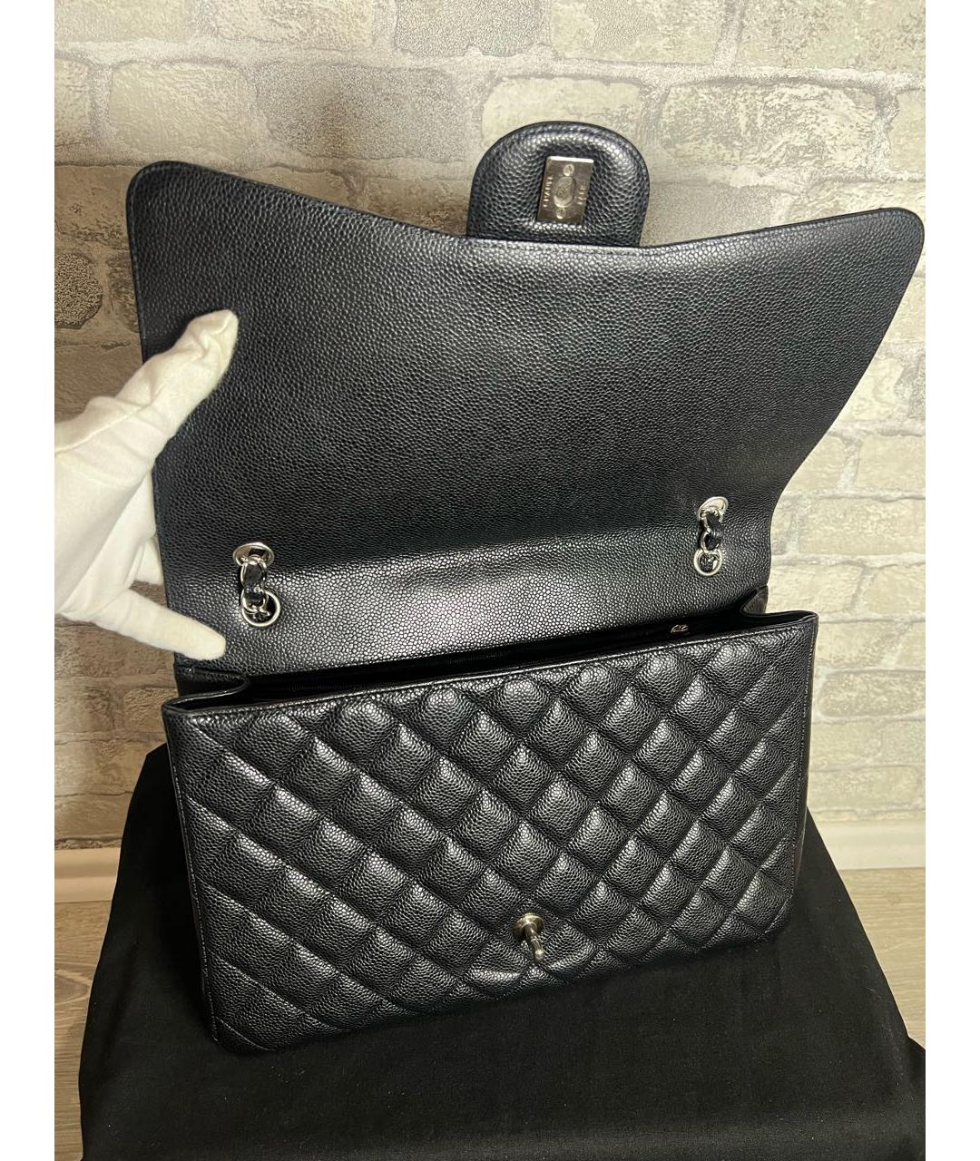 CHANEL Черная сумка через плечо, фото 7