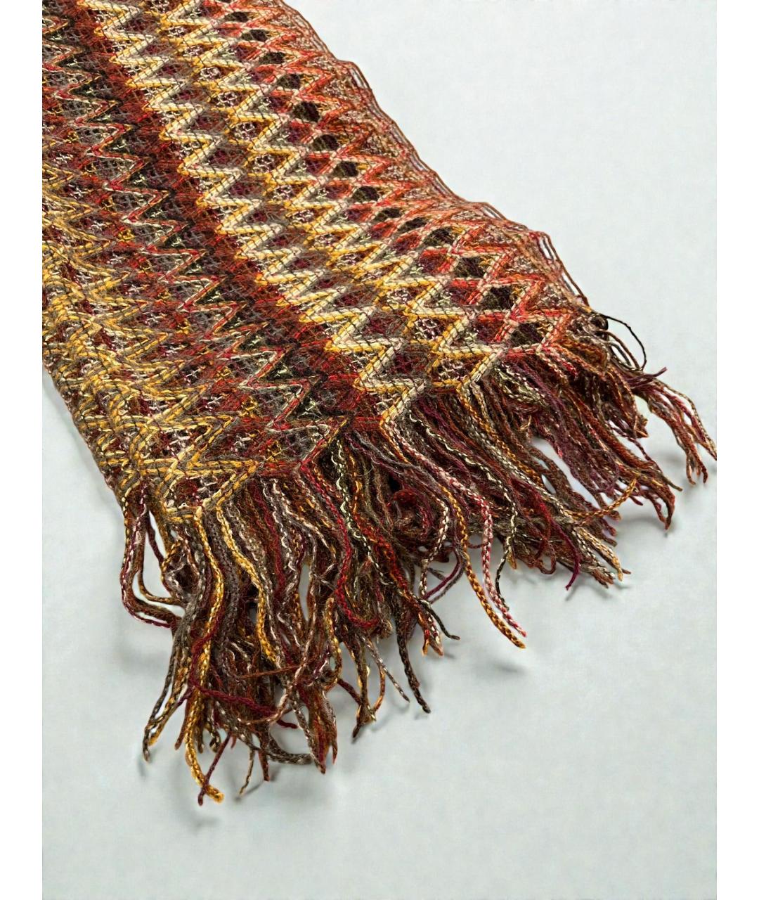 MISSONI Мульти хлопковый шарф, фото 2