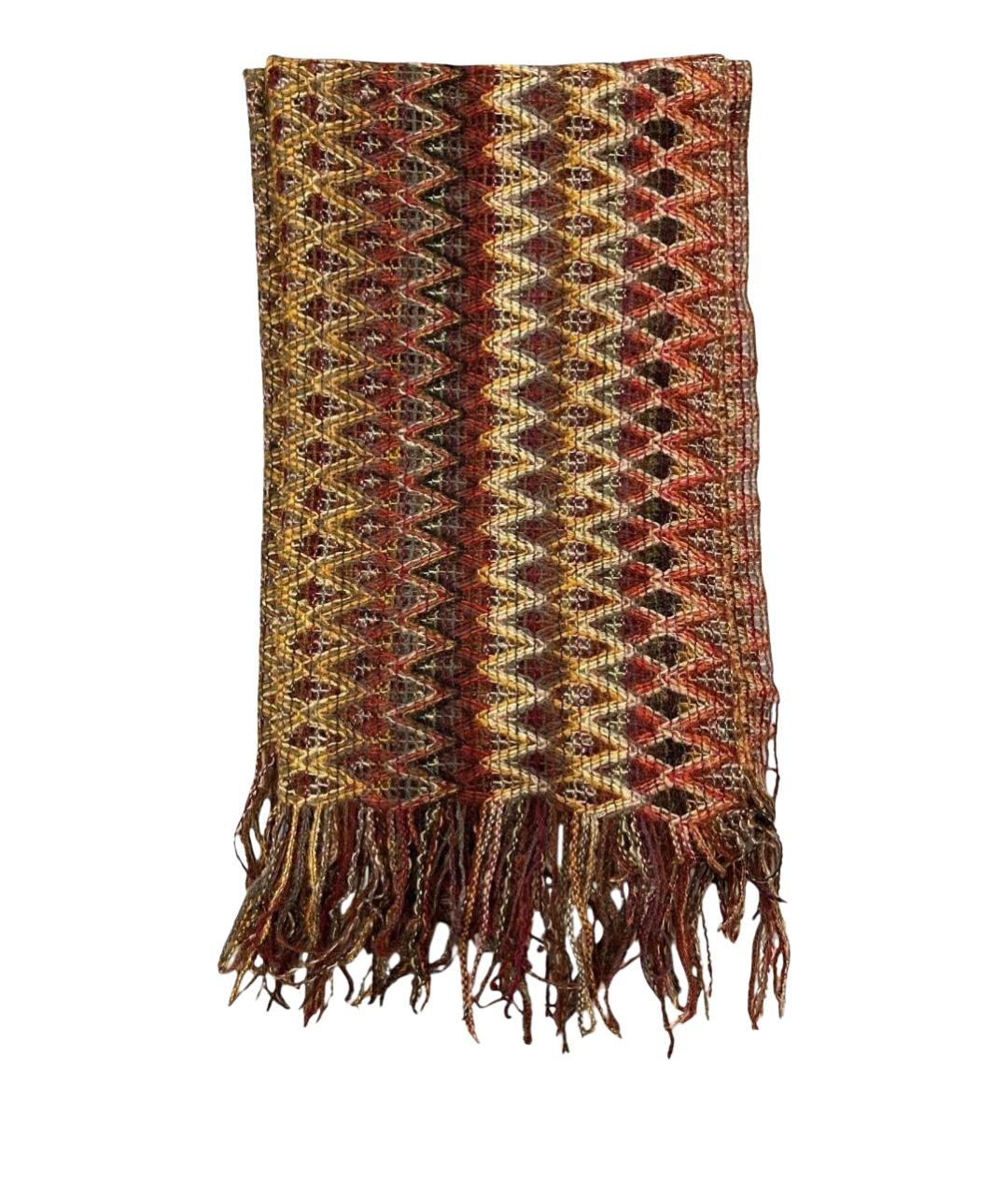 MISSONI Мульти хлопковый шарф, фото 1