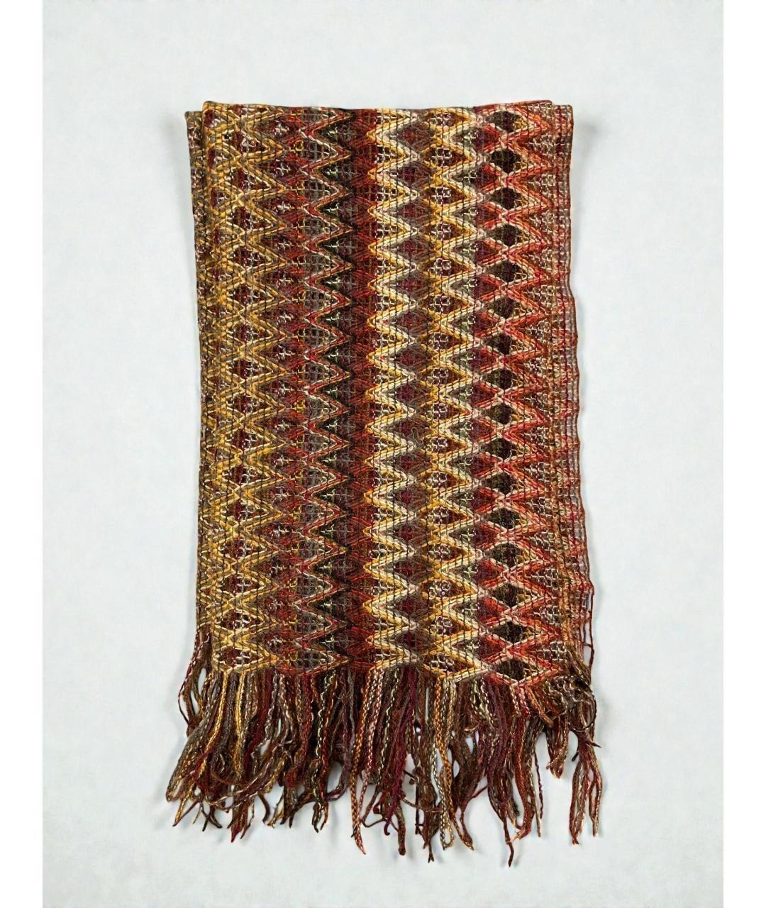 MISSONI Мульти хлопковый шарф, фото 10