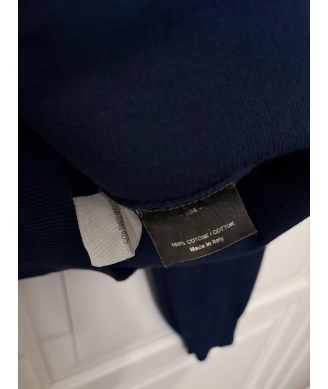 GUCCI Синий хлопковый джемпер / свитер, фото 4