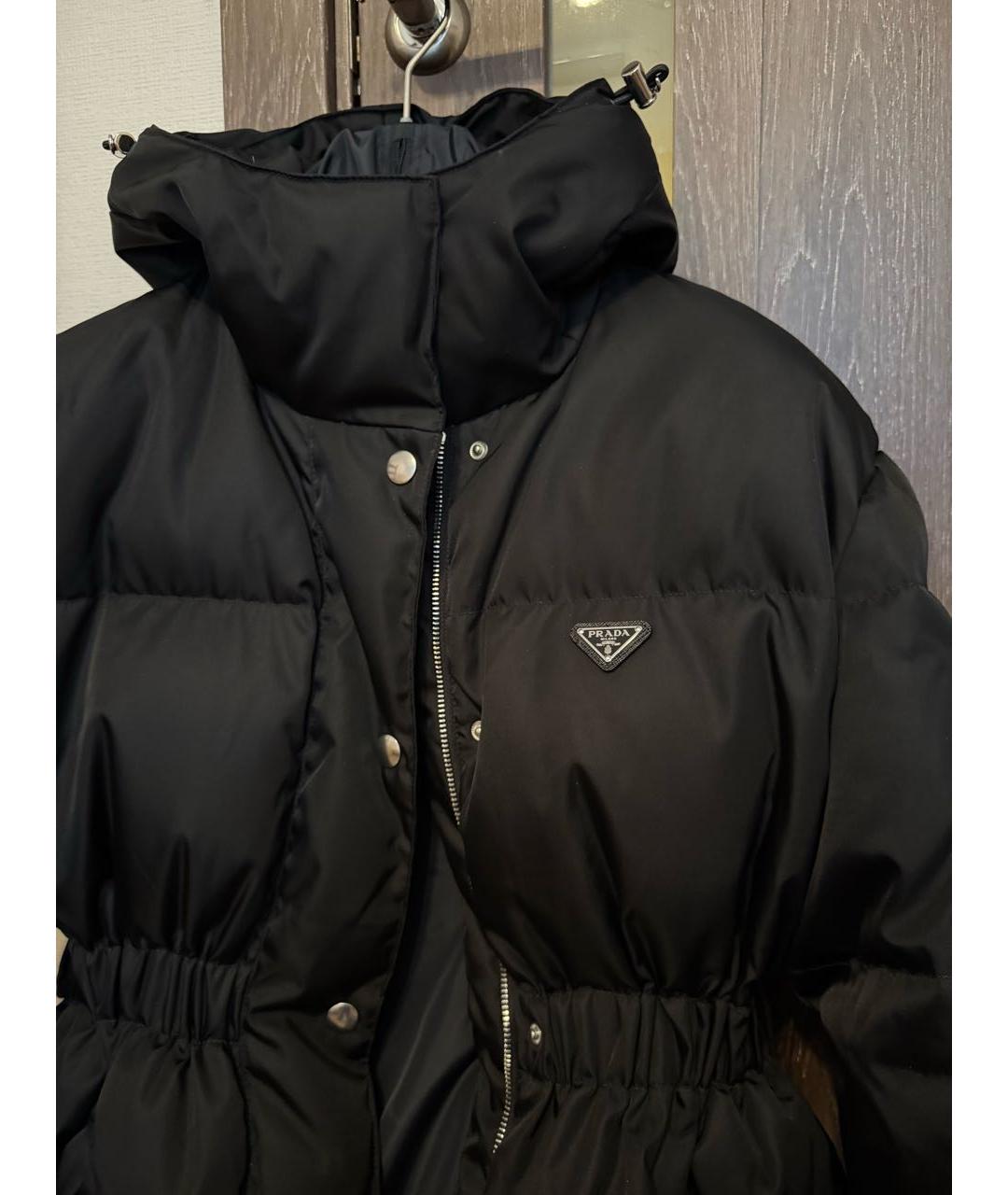 PRADA Черный пуховик, фото 6