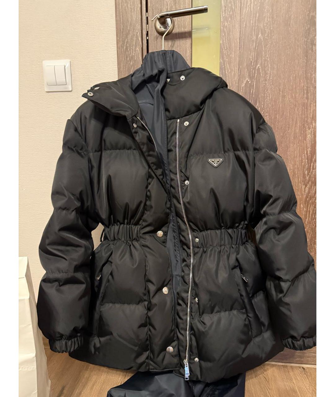 PRADA Черный пуховик, фото 7