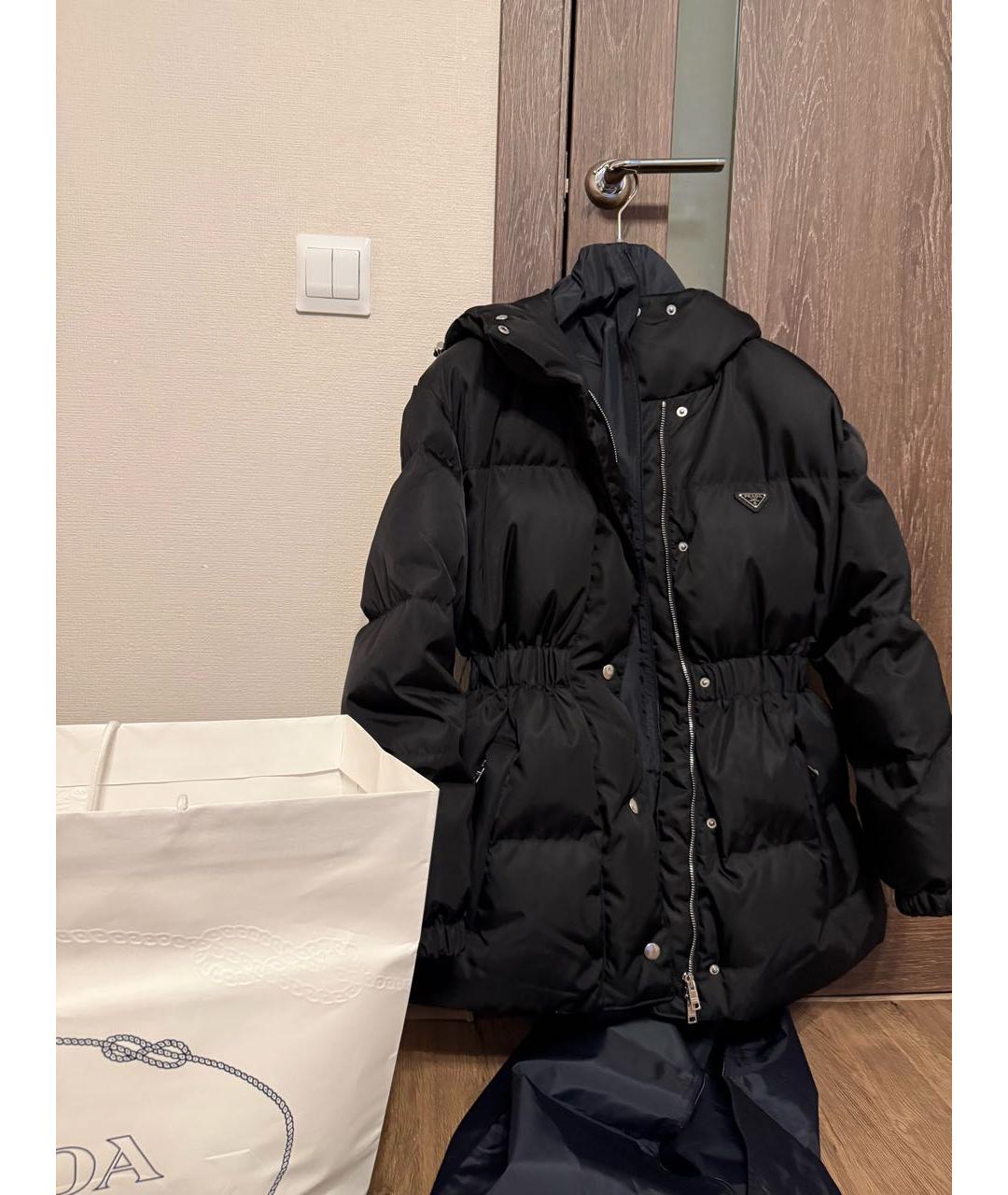 PRADA Черный пуховик, фото 5