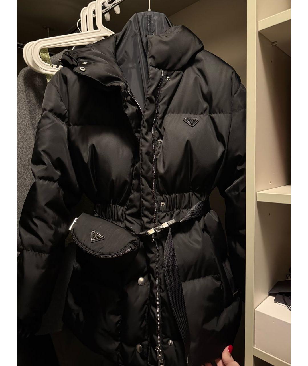 PRADA Черный пуховик, фото 7