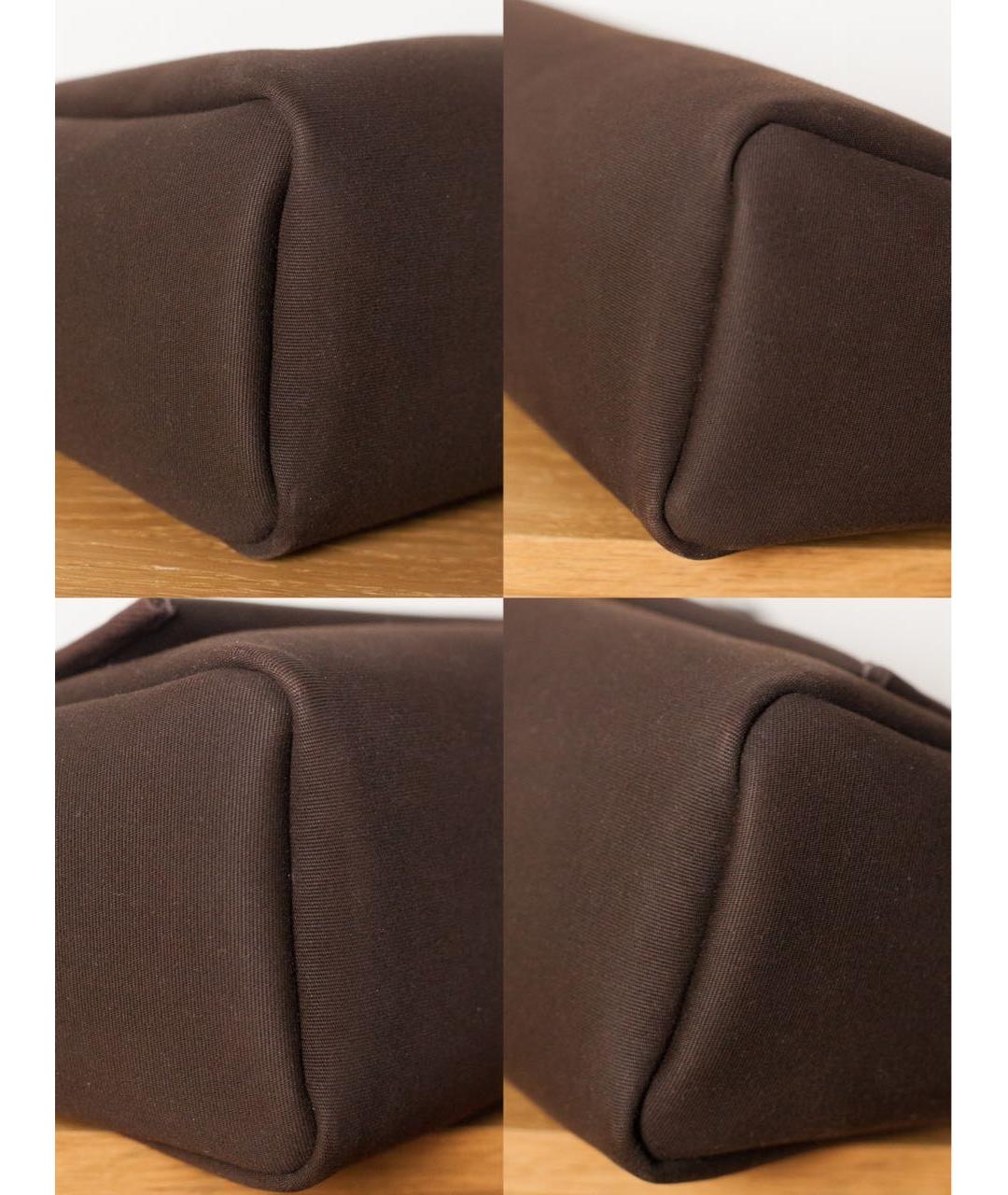 HERMES Коричневая хлопковая сумка через плечо, фото 7