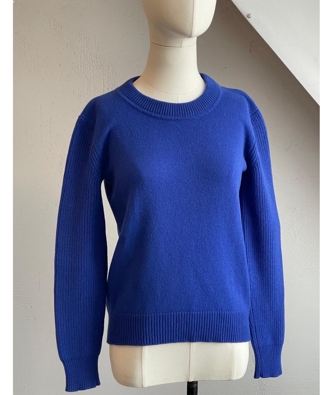 CHLOE Синий кашемировый джемпер / свитер, фото 7