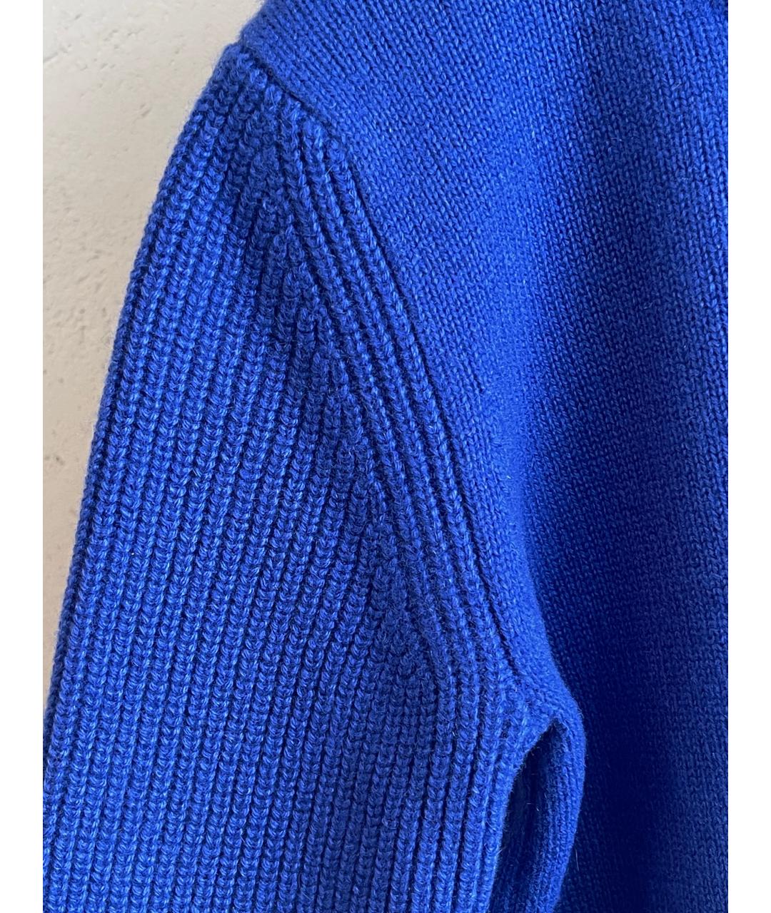 CHLOE Синий кашемировый джемпер / свитер, фото 6