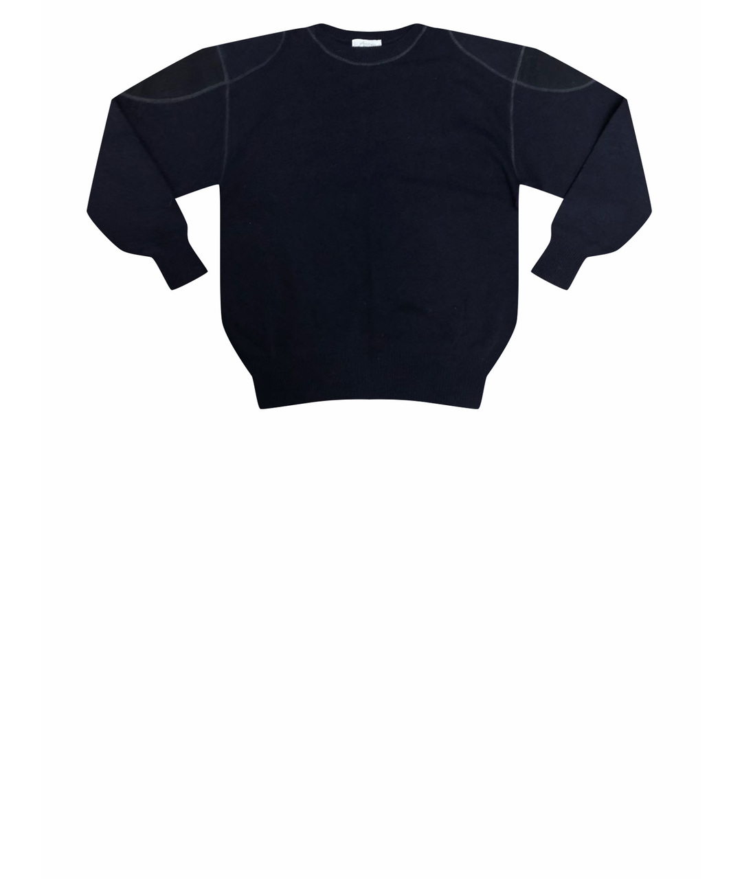 ICEBERG Темно-синий шерстяной джемпер / свитер, фото 1