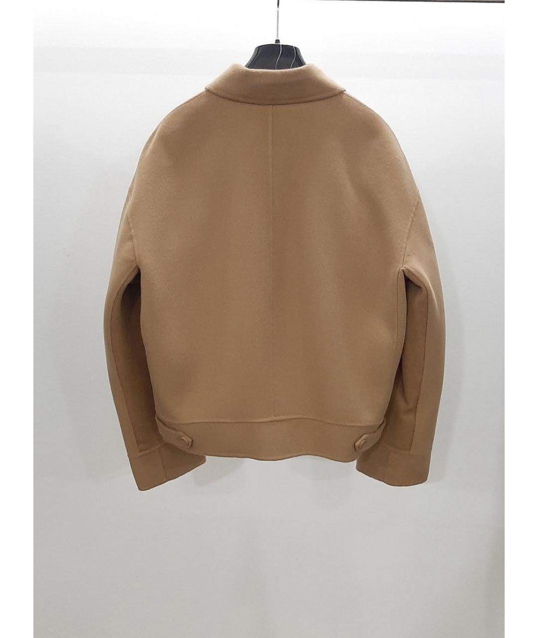 MAX MARA STUDIO Бежевая шерстяная куртка, фото 3