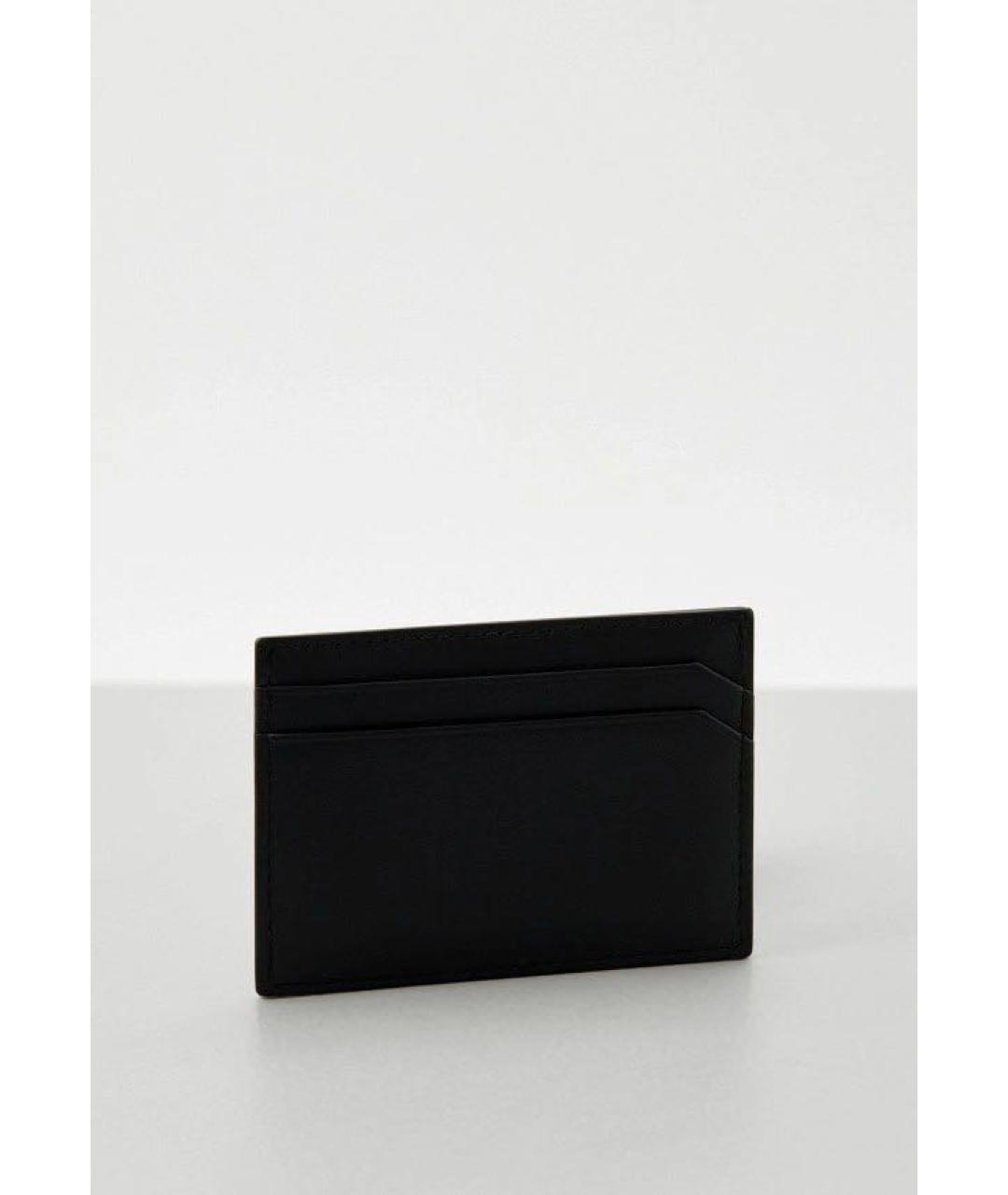 HUGO Черный кожаный кардхолдер, фото 3