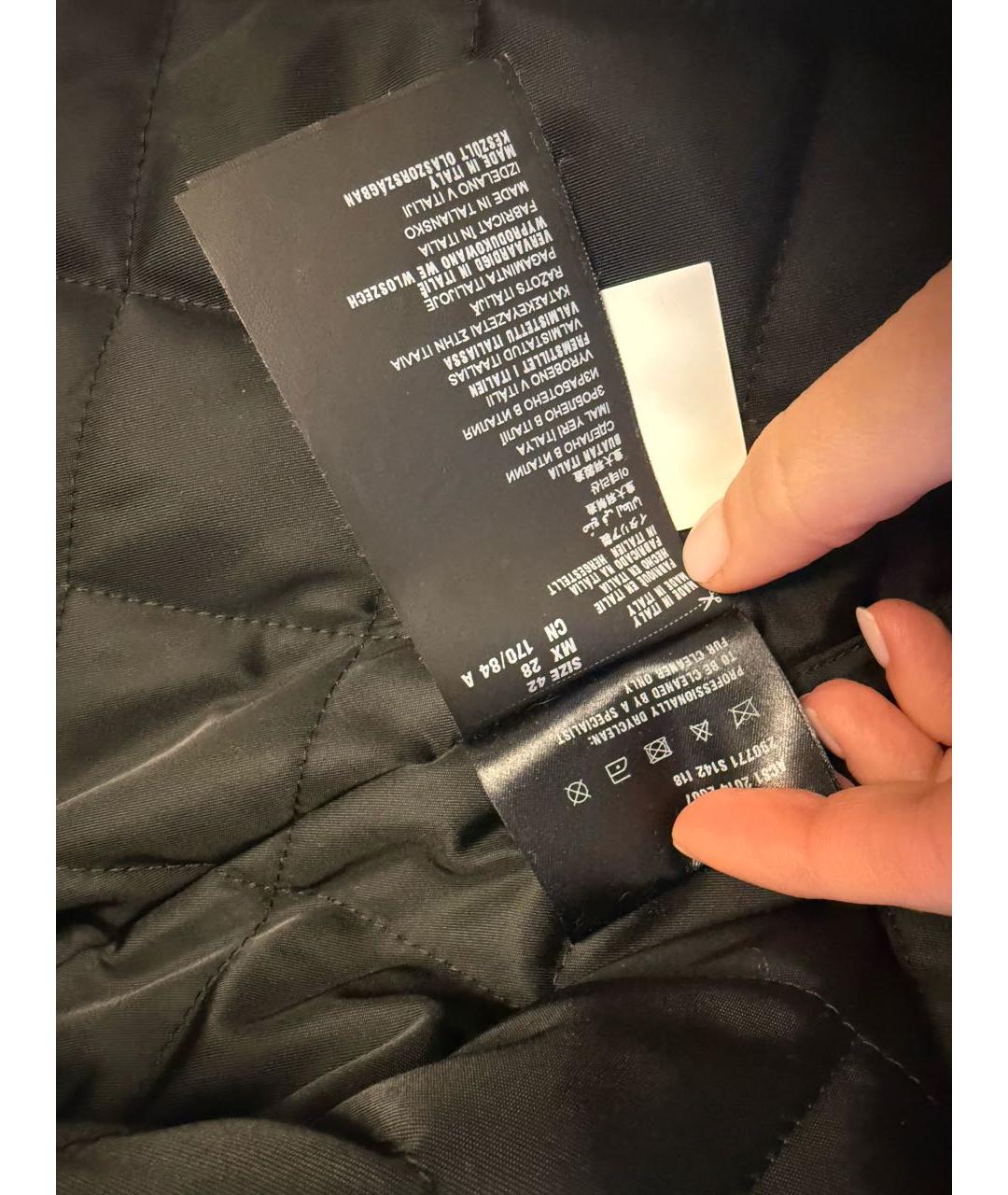 PRADA Черная куртка, фото 7