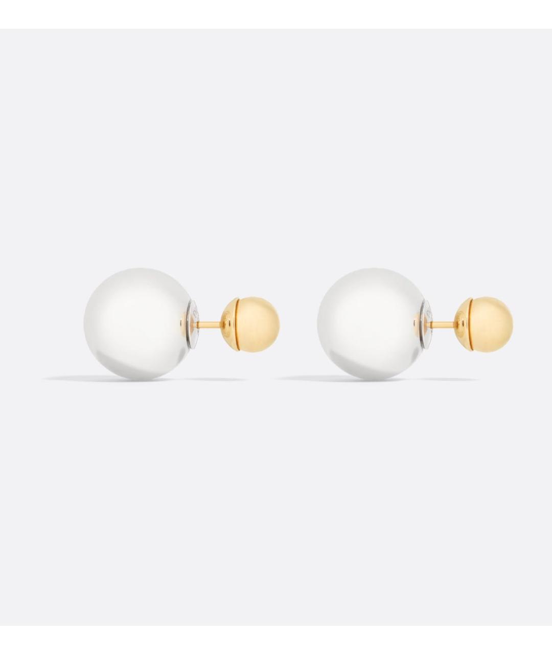 CHRISTIAN DIOR Серебряные металлические серьги, фото 4