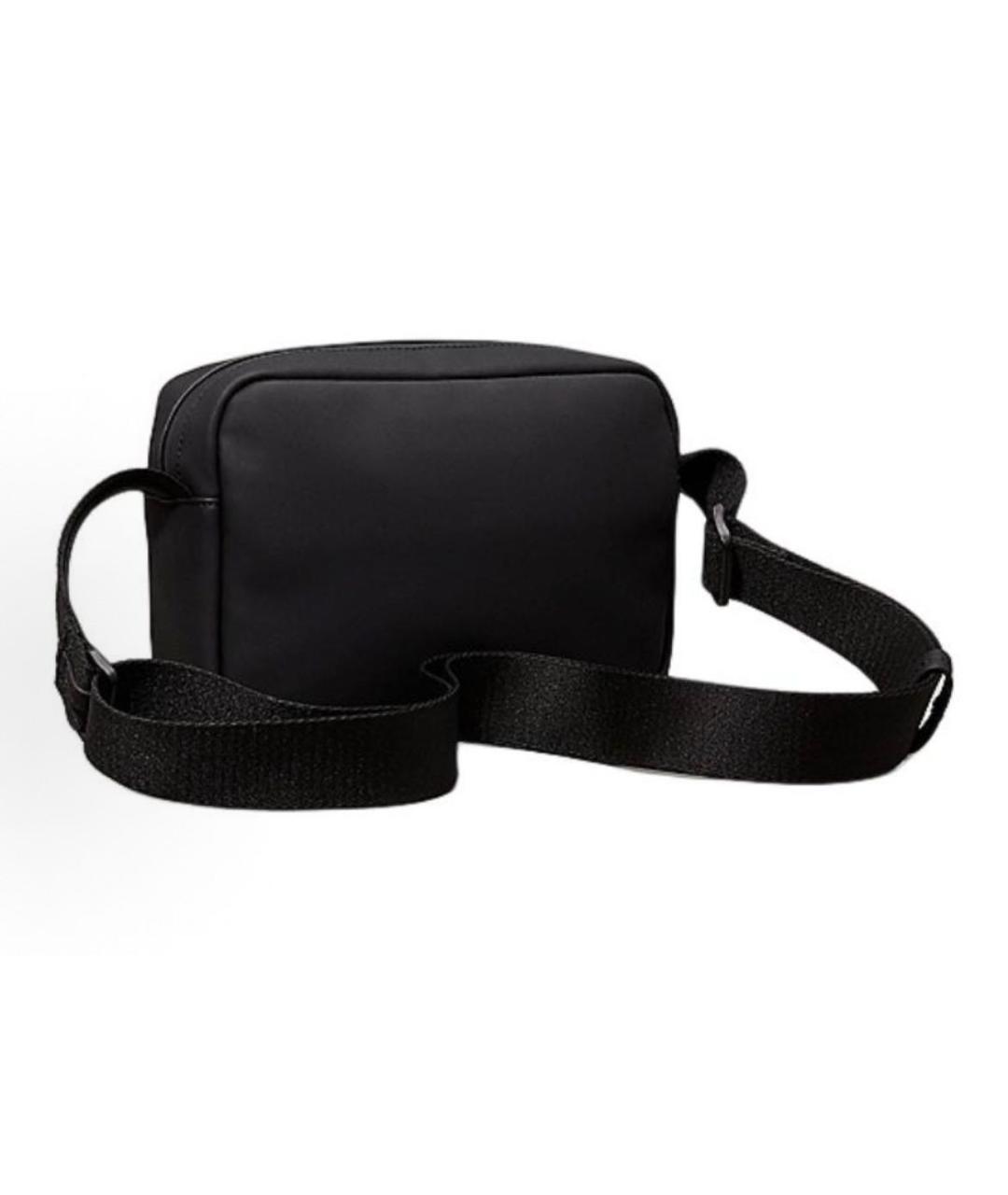 CALVIN KLEIN Черная сумка на плечо из искусственной кожи, фото 2