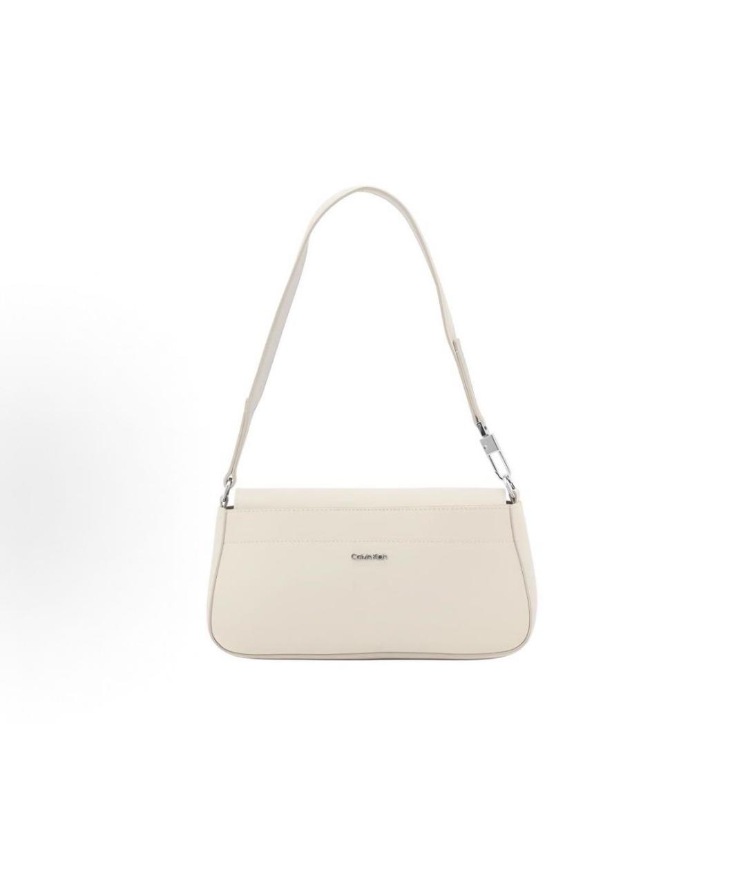 CALVIN KLEIN Бежевая сумка через плечо из искусственной кожи, фото 3