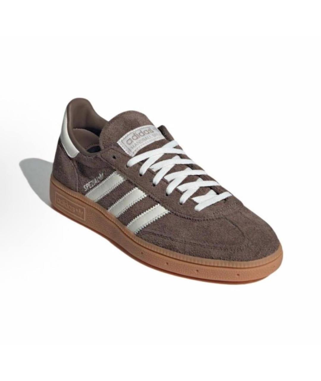 ADIDAS Коричневые замшевые низкие кроссовки / кеды, фото 2