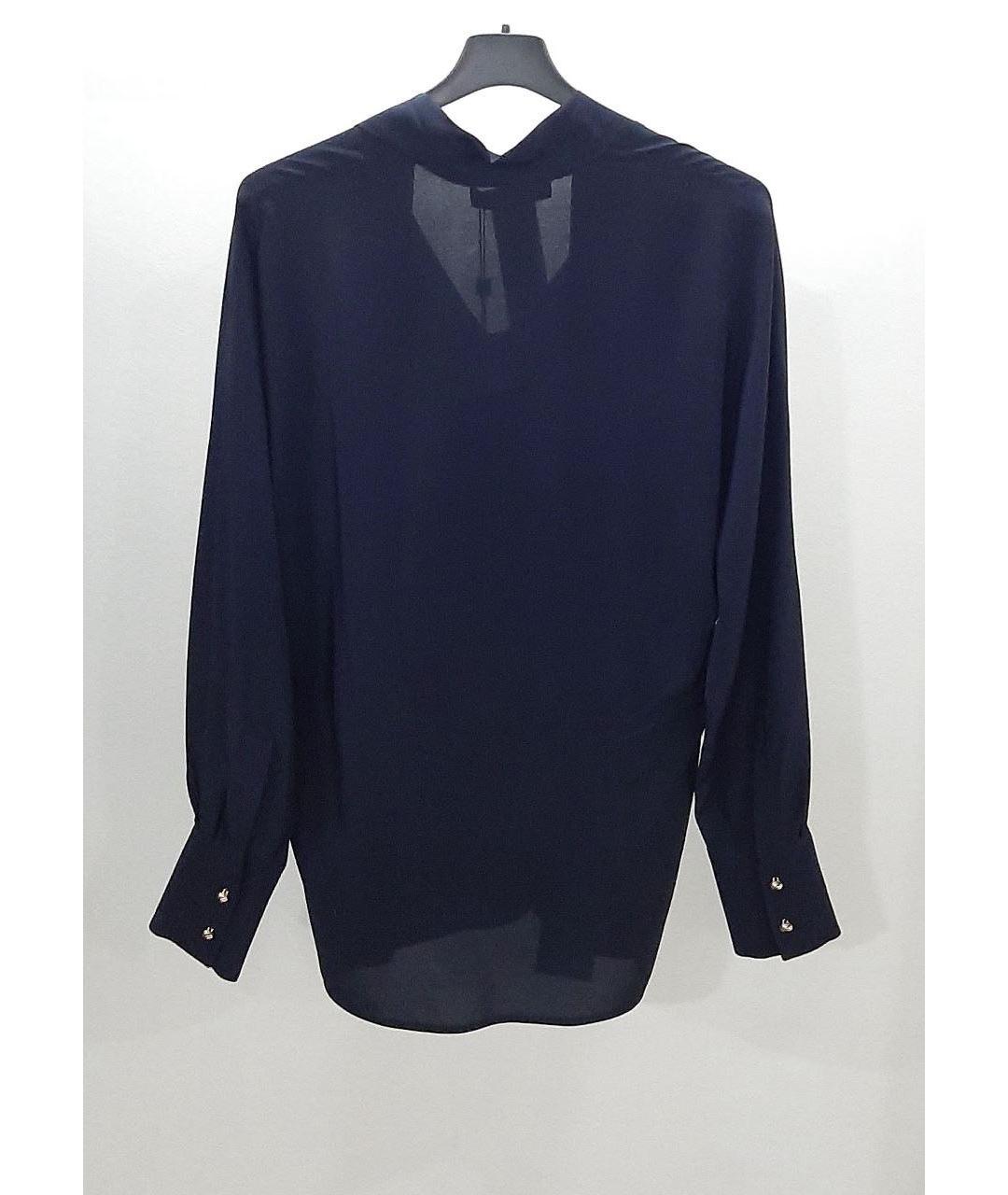 MAX MARA STUDIO Темно-синяя рубашка, фото 3