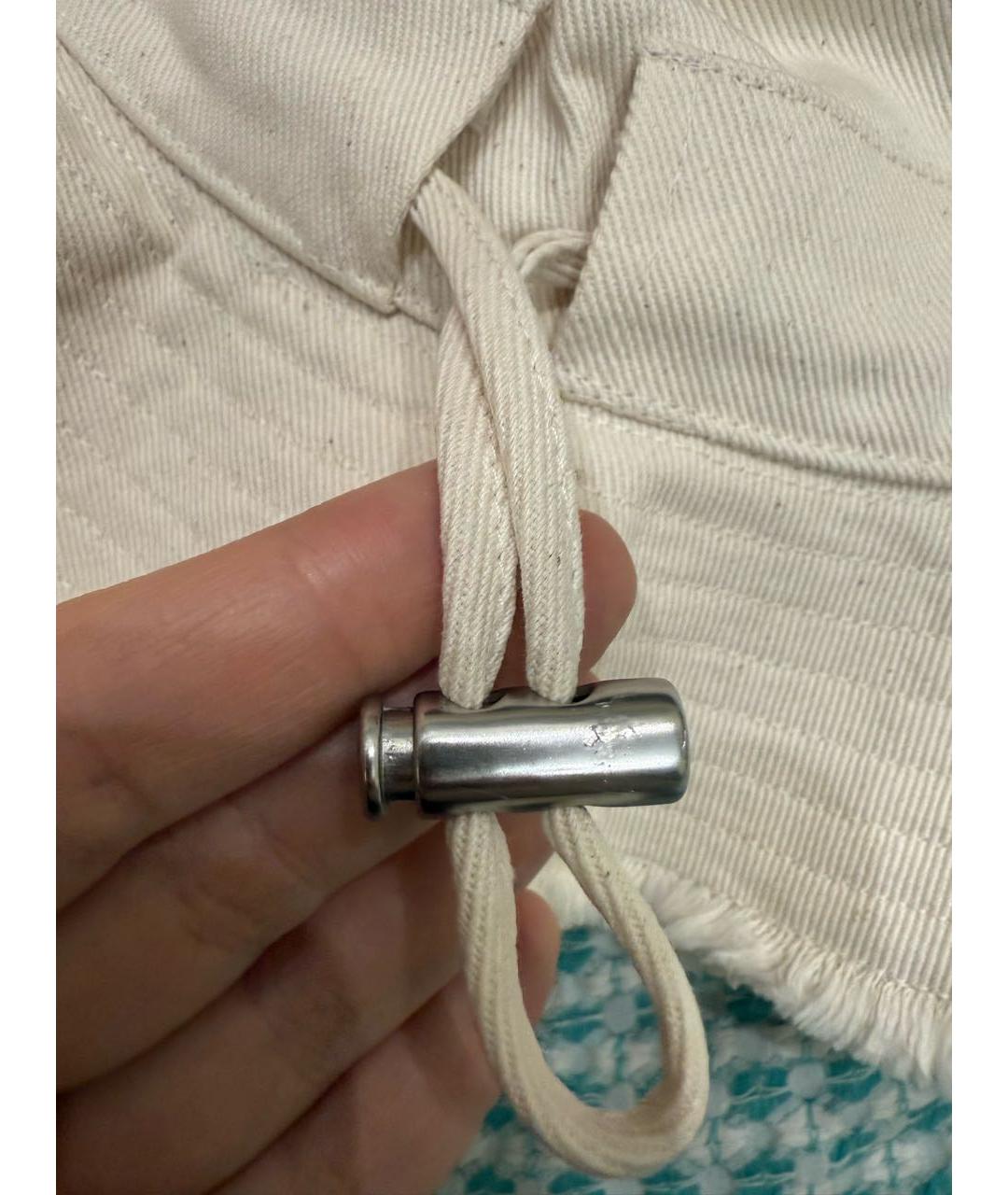 JACQUEMUS Бежевая хлопковая панама, фото 8