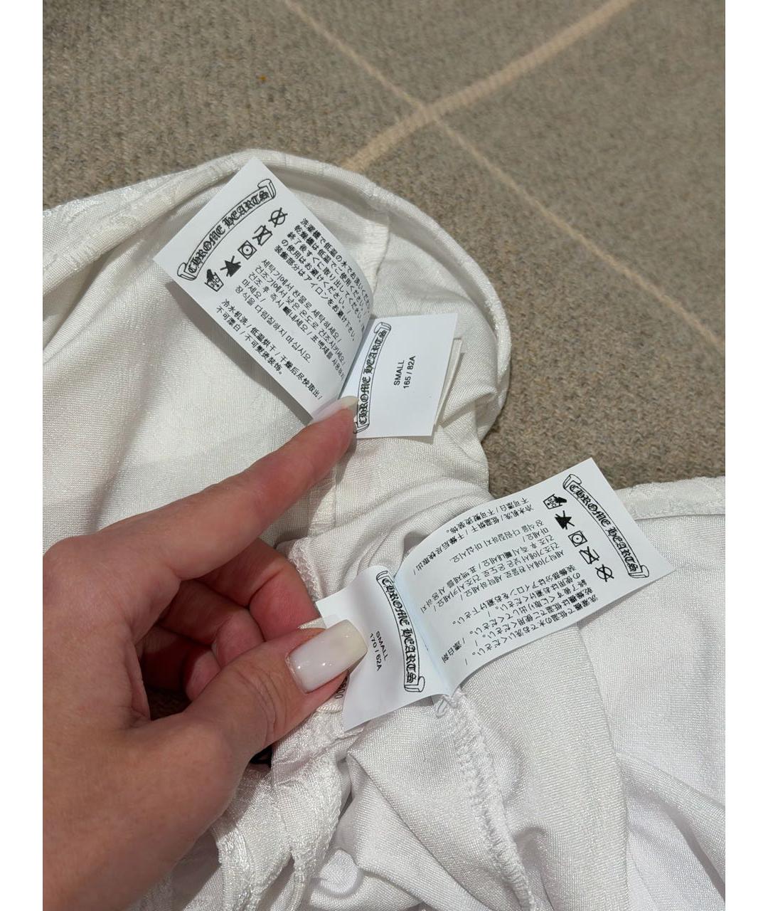 CHROME HEARTS Белый костюм с юбками, фото 6