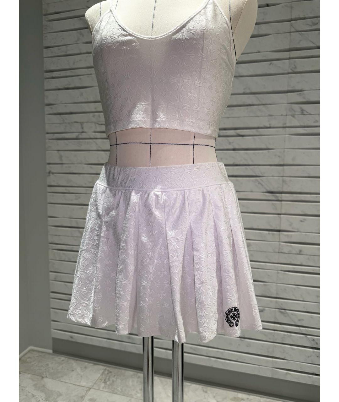 CHROME HEARTS Белый костюм с юбками, фото 2