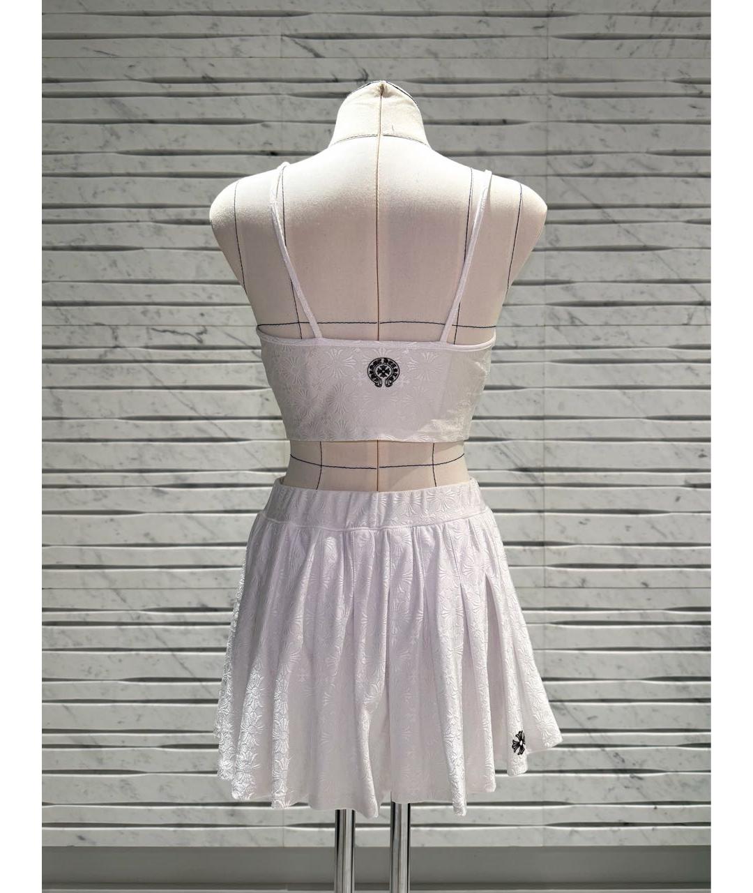 CHROME HEARTS Белый костюм с юбками, фото 3
