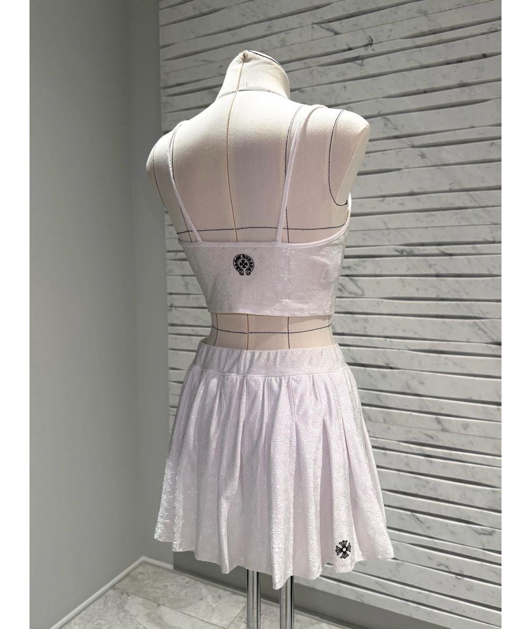 CHROME HEARTS Белый костюм с юбками, фото 4