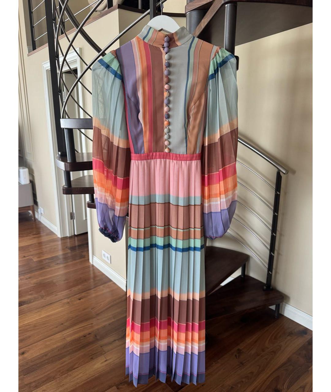 ZIMMERMANN Мульти шифоновое повседневное платье, фото 5