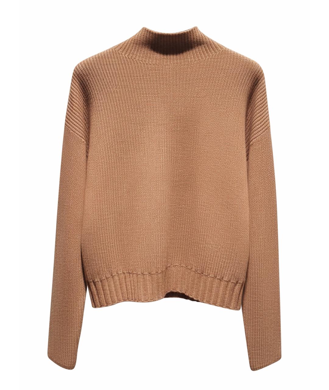 MAX MARA STUDIO Коричневый джемпер / свитер, фото 1