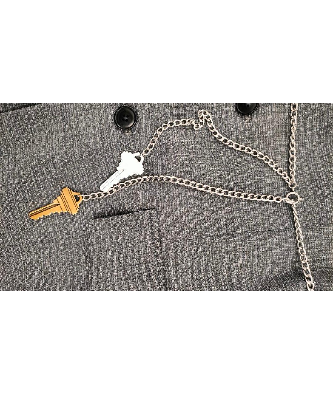 ALEXANDER WANG Серый шерстяной жакет/пиджак, фото 4