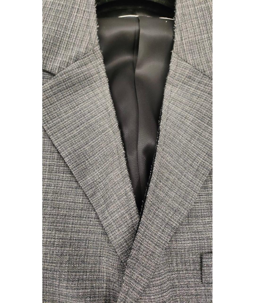 ALEXANDER WANG Серый шерстяной жакет/пиджак, фото 9