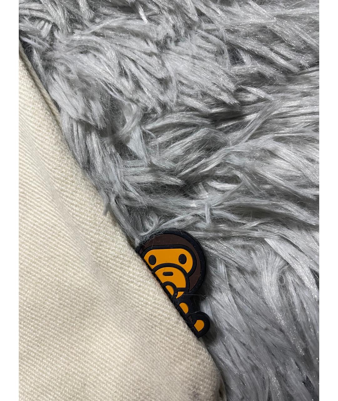 BAPE Бежевая тканевая пляжная сумка, фото 3