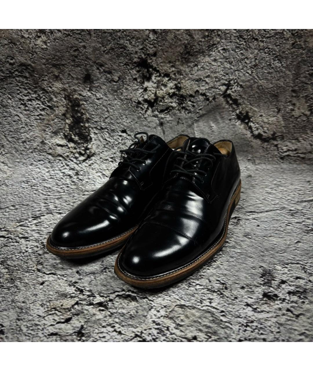 DRIES VAN NOTEN Черные туфли из лакированной кожи, фото 2