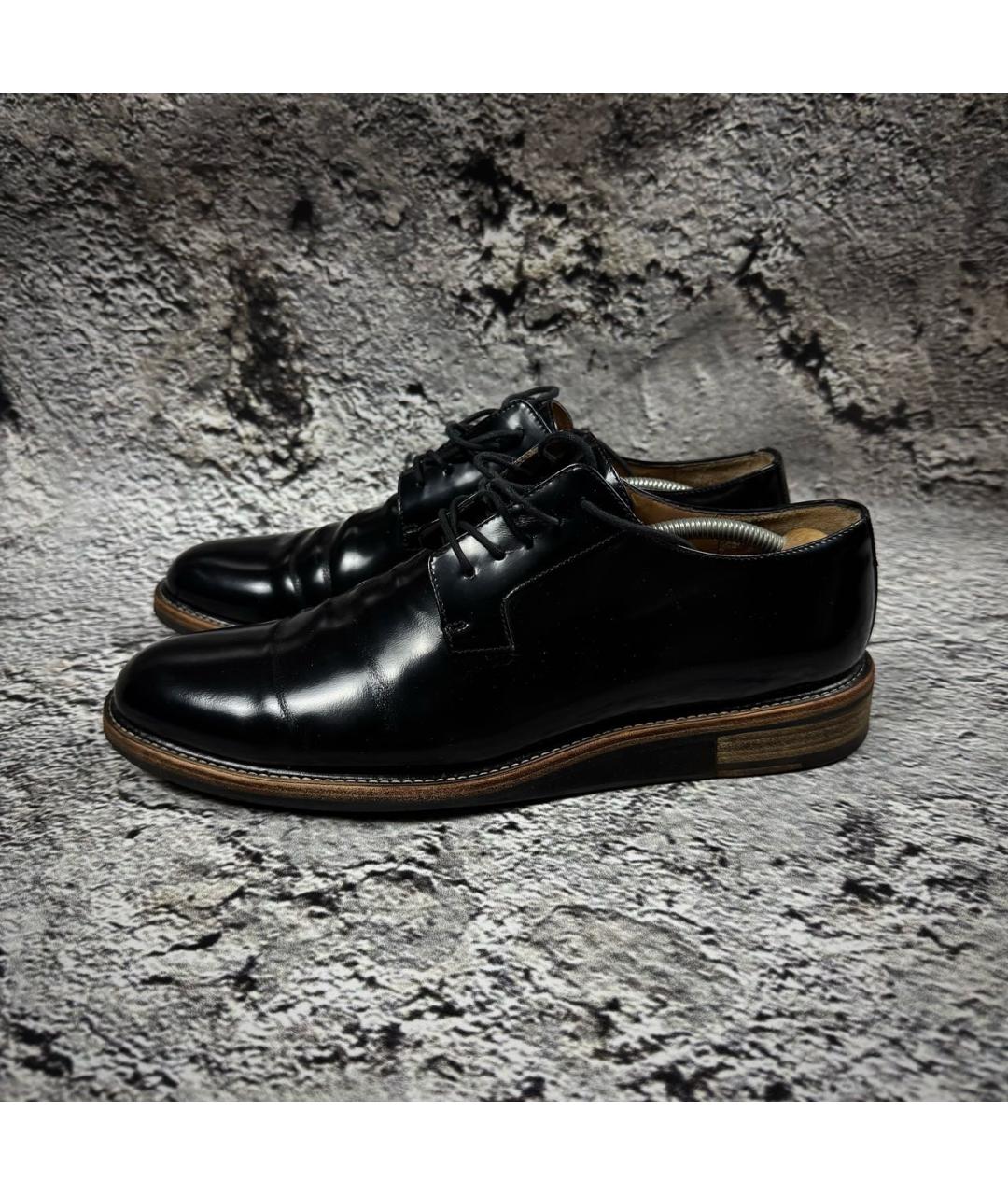 DRIES VAN NOTEN Черные туфли из лакированной кожи, фото 9