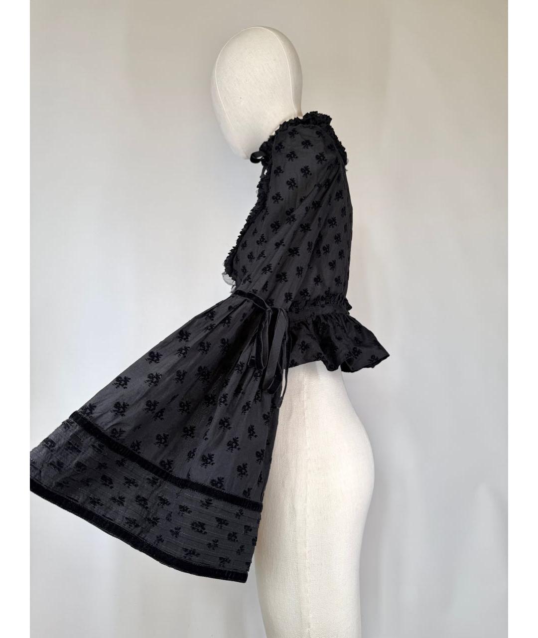 DSQUARED2 Черная хлопковая блузы, фото 7