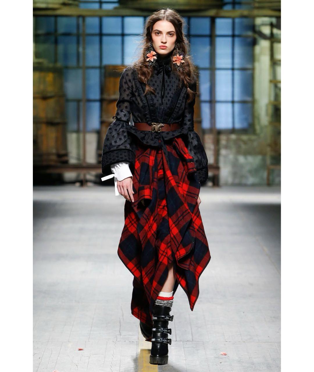 DSQUARED2 Черная хлопковая блузы, фото 2