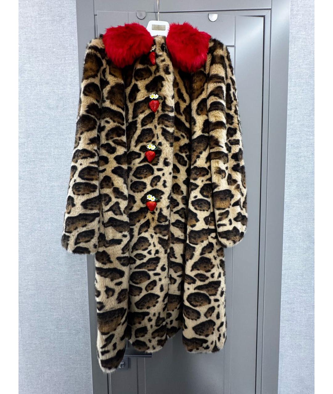 DOLCE&GABBANA Мульти шуба, фото 6