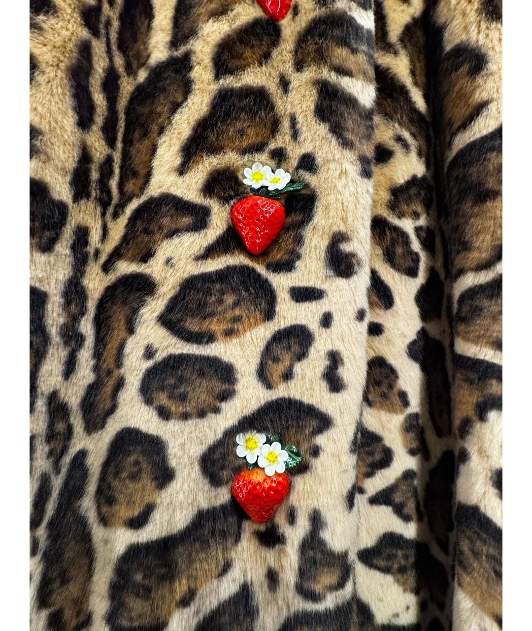 DOLCE&GABBANA Мульти шуба, фото 4