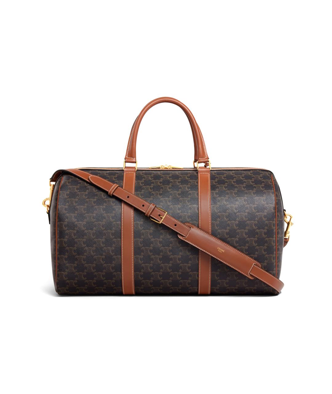 CELINE Кожаная дорожная/спортивная сумка, фото 2