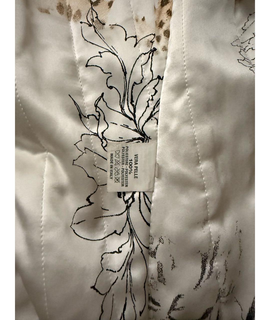 ROBERTO CAVALLI Мульти кожаная дубленка, фото 8