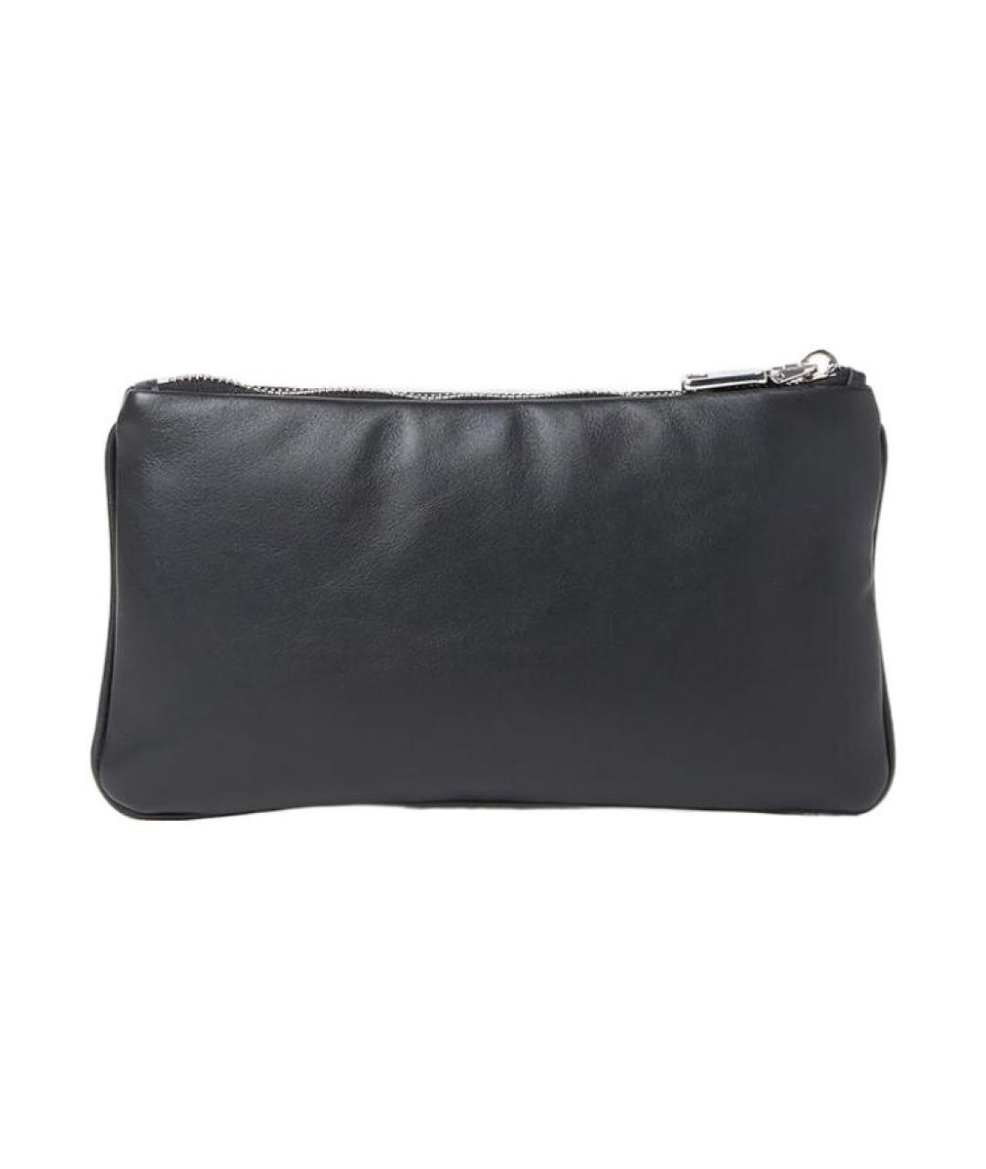 PRADA Черный кожаный кошелек, фото 3