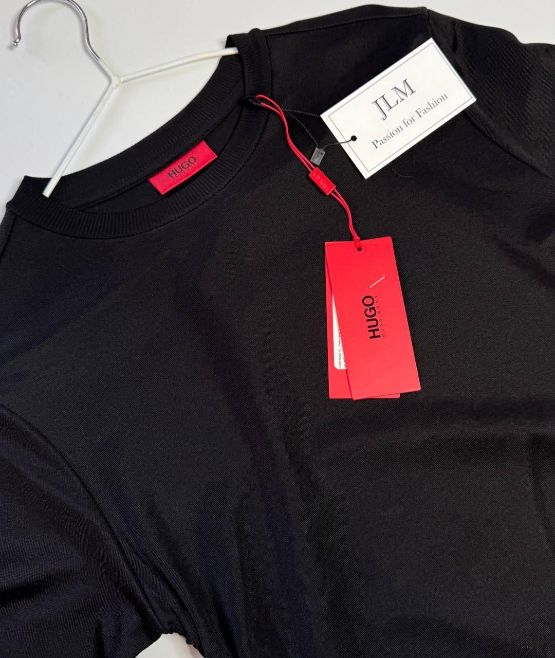 HUGO BOSS Черное полиэстеровое повседневное платье, фото 6