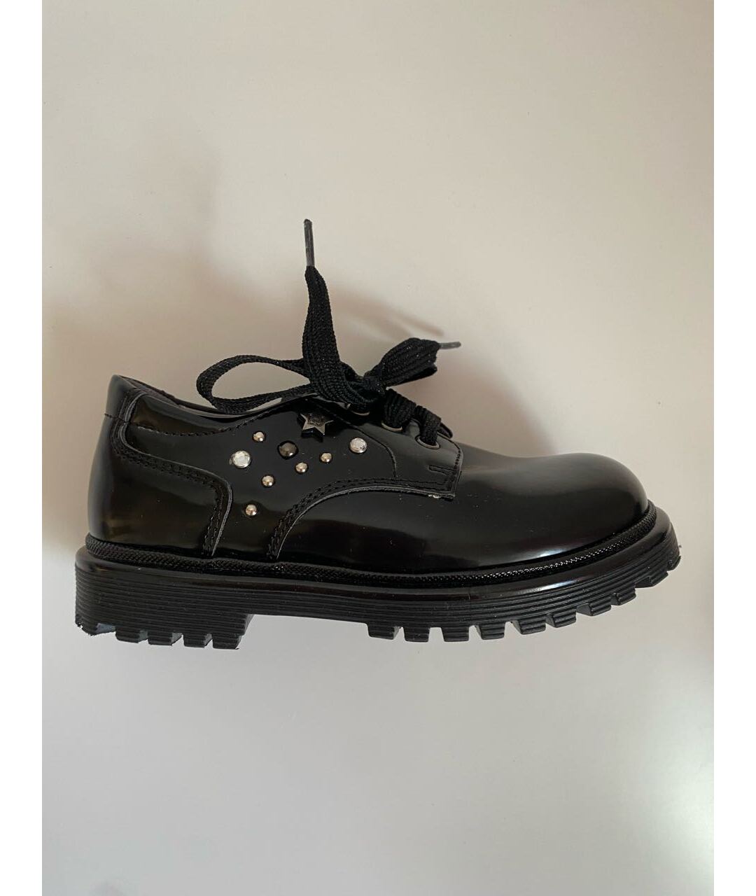 LIU JO KIDS Черные кожаные ботинки, фото 5